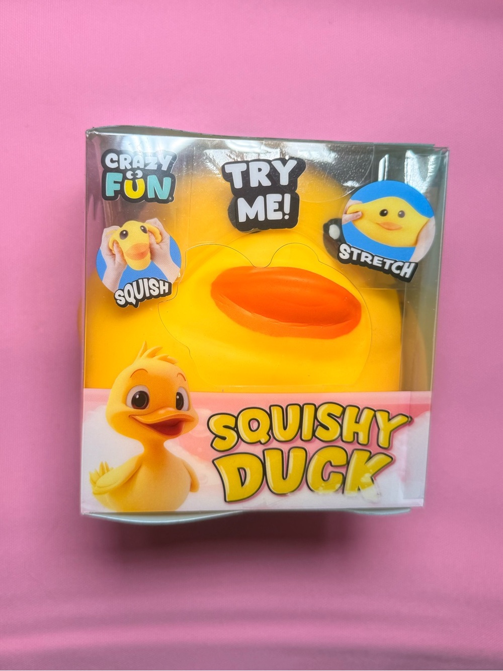 RMS Squishy Duck Toy - Yellow